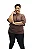 Camiseta Plus Size Marrom - Imagem 1