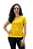 Baby Look Amarelo Canário - Imagem 1