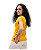 Baby Look Amarelo Mostarda - Imagem 4