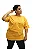 Camiseta Plus Size Amarelo Mostarda - Imagem 1