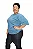 Camiseta Plus Size Azul Petróleo - Imagem 3