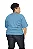 Camiseta Plus Size Azul Petróleo - Imagem 4