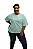 Camiseta Plus Size Azul Bebê - Imagem 3
