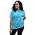 Camiseta Básica Azul Ciano - Imagem 2