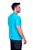 Camiseta Básica Azul Turquesa - Imagem 2