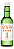 SOJU YOGURT 12% CHUM CHURUM - 360ML - Imagem 1