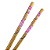 HASHI DE BAMBU ESTAMPADO - PAR - Imagem 1
