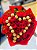 Buquê de rosas vermelhas e Chocolate em formato de coração. - Imagem 3