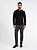 Camisa social tecnologica knit flex preta - Imagem 2