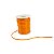 Fio de cetim Laranja – 2mm – 10mts - Imagem 1