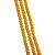 Fio de Cristal Laranja Claro Leitoso - 8mm - Imagem 2