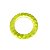 Argola de Resina – Amarelo Translúcido - 4,3cm - Imagem 1