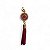 Cursor de Zíper com Tassel Rosa - Mandala - Imagem 1