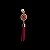 Cursor de Zíper com Tassel Rosa - Mandala - Imagem 2