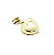Cursor de Zíper com Pingente - Coração Pérola - Imagem 2