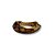 Bracelete de Resina - Creme com Marrom - Imagem 2