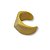 Bracelete de Resina Aberto - Amarelo - Imagem 4