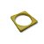 Bracelete de Resina Quadrado - Amarelo - Imagem 2