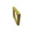 Bracelete de Resina Quadrado - Amarelo - Imagem 3