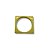 Bracelete de Resina Quadrado - Amarelo - Imagem 1