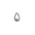 Pérola Shell Gota Meio Furo - 8mm x 12mm - Imagem 1