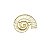 Entremeio Caracol Dourado-4,1cm - Imagem 3