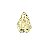 Entremeio Orgânico Folha Dourado - 4,2cm - Imagem 2