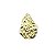 Entremeio Orgânico Folha Dourado - 4,2cm - Imagem 1
