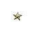 Entremeio Estrela - Ouro Velho - 3,5cm - Imagem 1