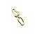 Entremeio Vittoria - Metal 6,3cm x 1,8cm Dourado - Imagem 2