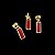 Cursor de Zíper com Pingente - Pedra Vinho - Imagem 3