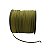 Fio De Camurça 3mm - Verde Militar - Rolo Com 100 Metros - Imagem 2