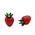 Pingente Morango em Acrílico 27mm - Imagem 2