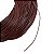 Couro Liso Natural Cor Marrom - 1mm Com 90 mts - Imagem 2