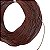 Couro Liso Natural Cor Marrom - 1mm Com 90 mts - Imagem 3