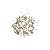 Strass Base Cônica Cristal SS 5,5 = PP12 = 1,8x1,9mm 10 Grosas 1,440 Un - Imagem 1