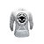 Camiseta Dry Fit Manga Longa Branca Black Skull - Imagem 2