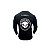 Camiseta Dry Fit Manga Longa Preta Black Skull - Imagem 2