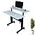 Mesa Dupla Com Regulagem De Altura Branco - Wp Connect - Imagem 1
