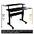 Mesa Dupla Preta Com Regulagem De Altura Preta - Wp Connect - Imagem 10