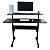 Mesa Dupla Preta Com Regulagem De Altura Preta - Wp Connect - Imagem 11