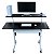 Mesa Dupla Preta Com Regulagem De Altura Preta - Wp Connect - Imagem 4