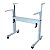 Mesa Dupla Preta Com Regulagem De Altura Preta - Wp Connect - Imagem 5