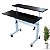 Mesa Dupla Preta Com Regulagem De Altura Preta - Wp Connect - Imagem 2