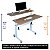 Mesa Dupla Com Regulagem De Altura Amadeirada - Wp Connect - Imagem 3
