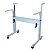 Mesa Dupla Com Regulagem De Altura Amadeirada - Wp Connect - Imagem 5