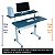 Mesa Dupla Com Regulagem De Altura Azul Secreto - Wp Connect - Imagem 3
