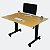 Mesa Dupla Com Regulagem De Altura Ocre Solar - Wp Connect - Imagem 14
