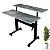 Mesa Dupla Com Regulagem De Altura Petra - Wp Connect - Imagem 1