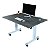 Mesa Dupla Com Regulagem De Altura Cosmos - Wp Connect - Imagem 6